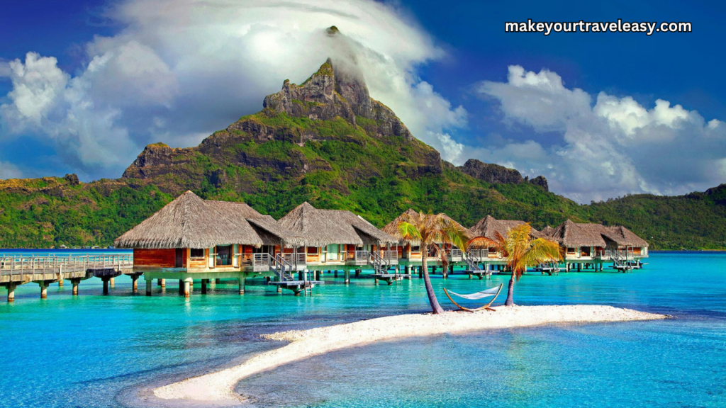 4. Matira Beach : Beautiful Beach in Bora Bora, French Polynesia